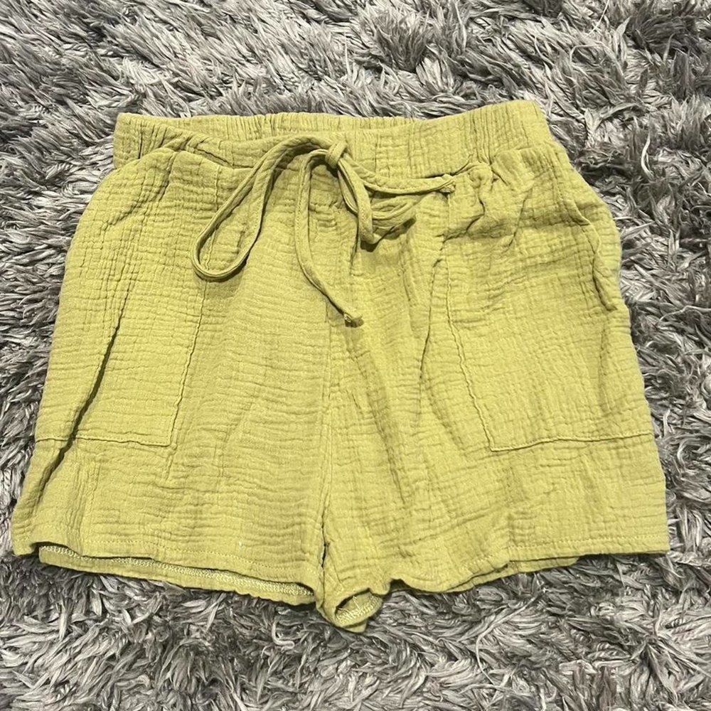 Green Lounge Shorts